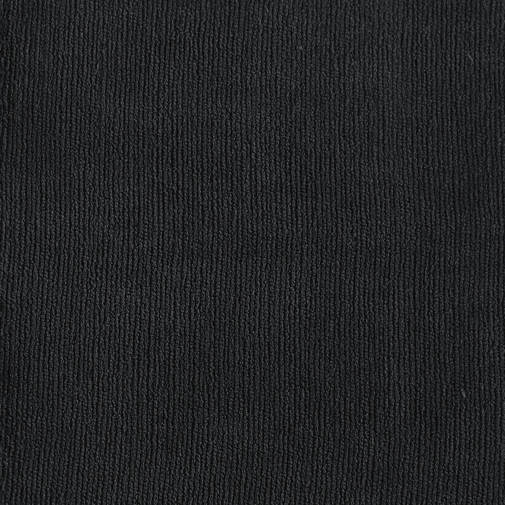 Ease Fabric Upholstered Modular Sofa, Black