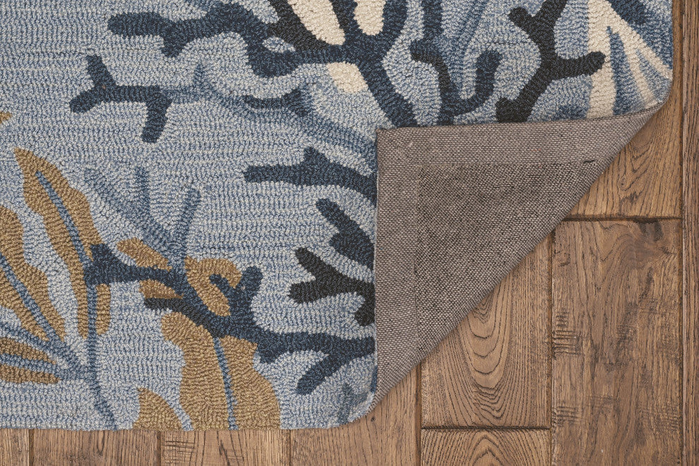 KAS Sonesta 2020 Steel Blue Lagoon Area Rug, Runner
