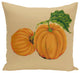 Pumpkin Patch Holiday Print Pillow, Brown, 16"x16"