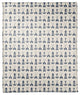 Nautical Icons Navy 50x60 Throw Blanket