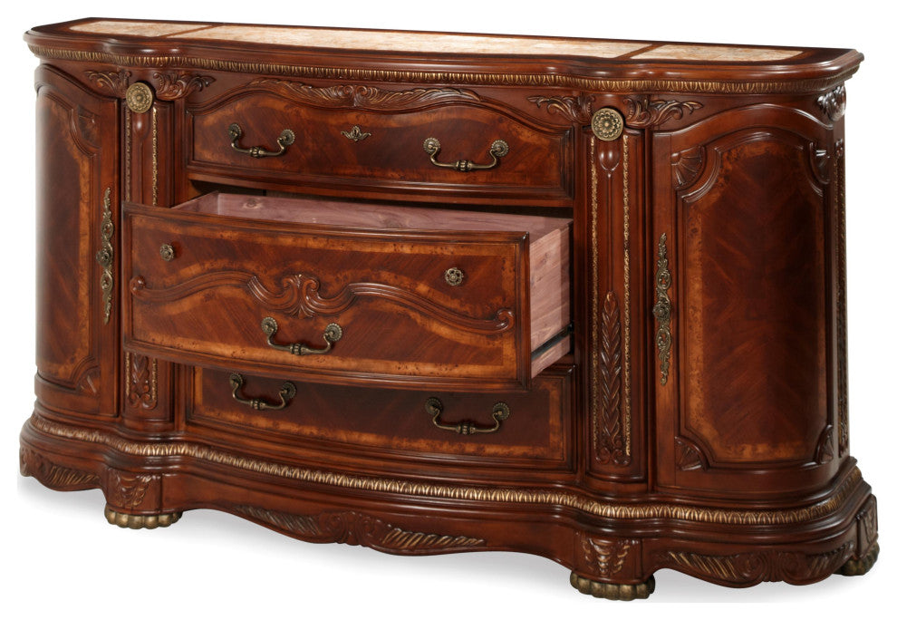 Cortina, Dresser, Honey Walnut