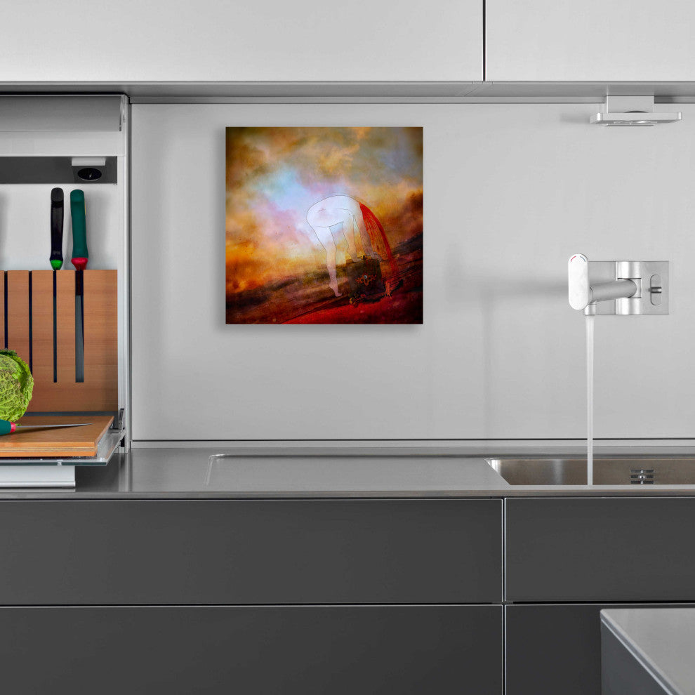 Epic Art 'Caer' by Mario Sanchez Nevado, Acrylic Glass Wall Art, 12"x12"