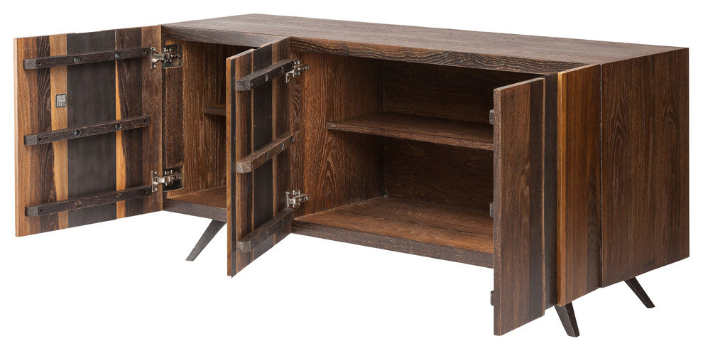 Vega Vertical Seard Oak Buffett, 63"