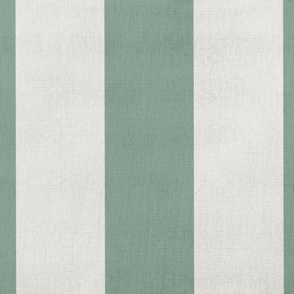 16x16" Graduated Stripe Nautical Decorative Indoor Pillow, Sage