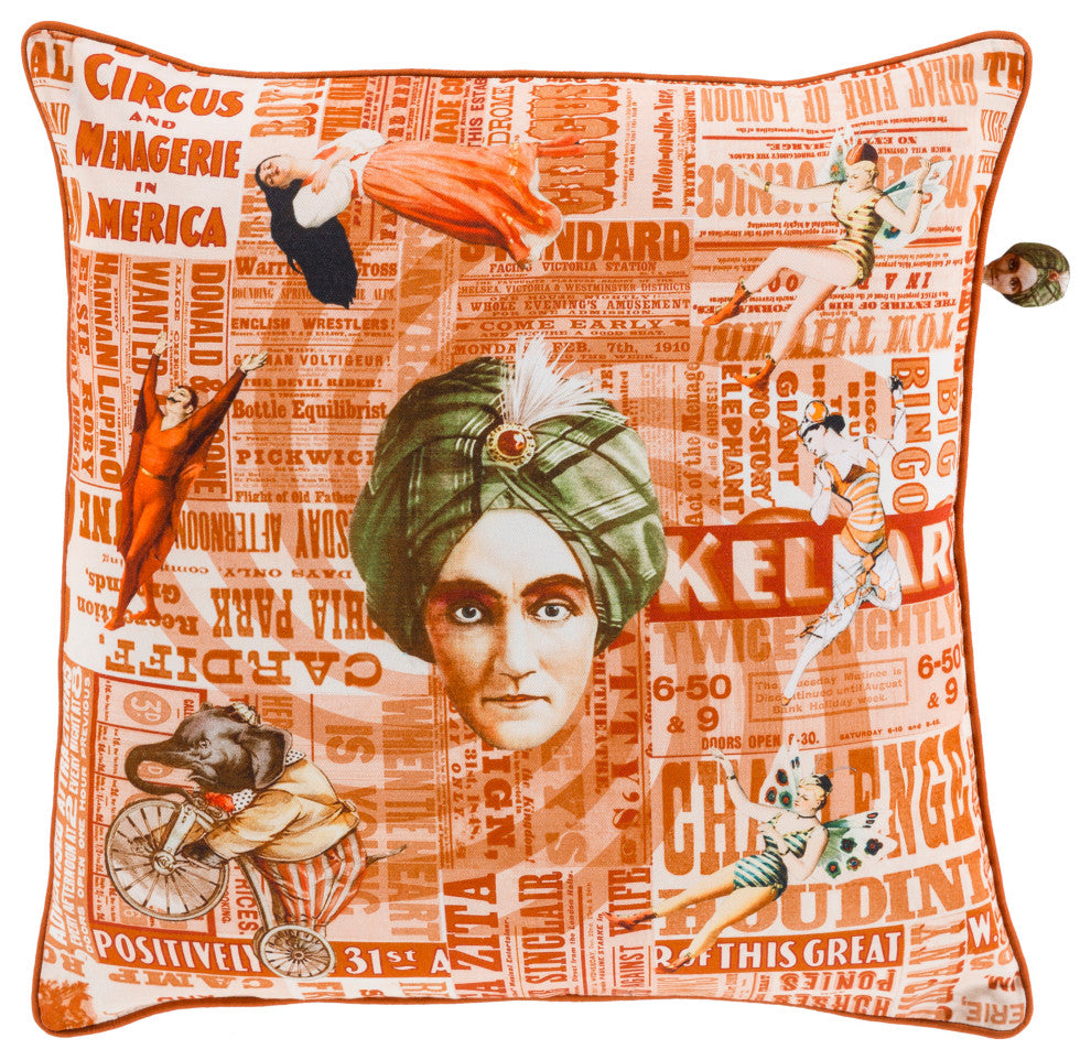 Surya Mind Games MNG-003 20" x 20" Pillow Cover