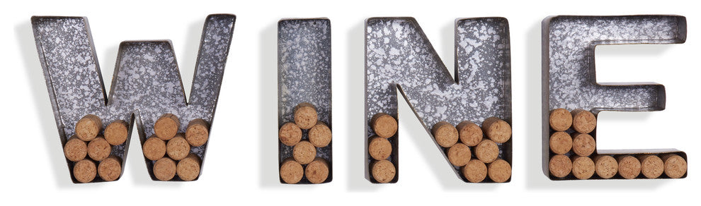 Danya B. Wall Galvanized Metal Cork Holder