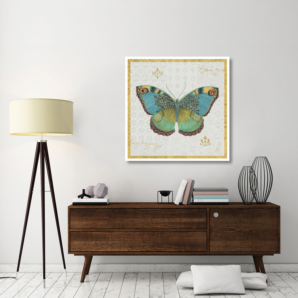 "Bohemian Wings Butterfly VA" Digital Paper Print by Daphne Brissonnet, 42"x42"