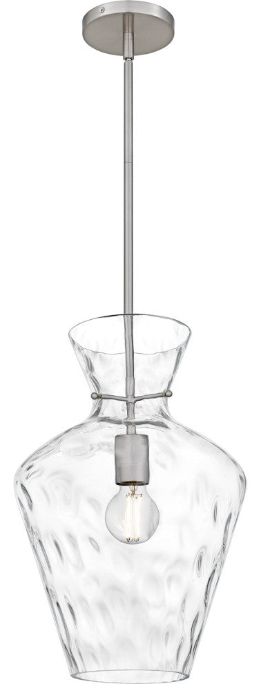 Quoizel QMP6806 Hollis 12"W Pendant - Brushed Nickel