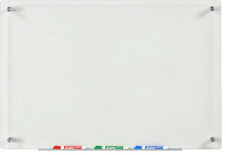 Clear Glass Dry-Erase Board Set Audio-Visual Direct, 23 5/8"x35 1/2"