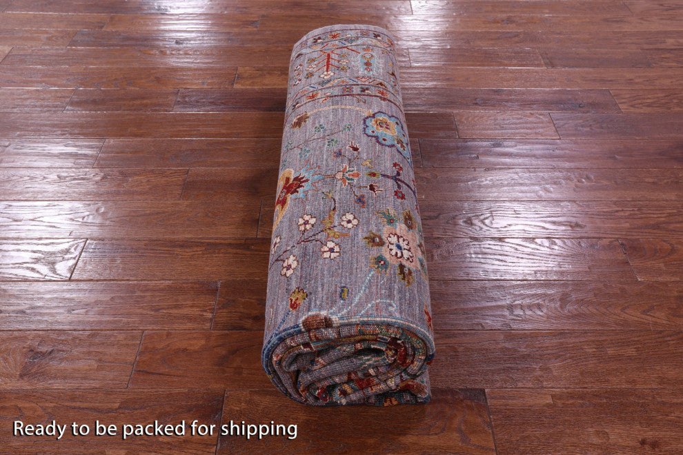 6' 9" X 9' 9" Handmade Persian Tabriz Wool Rug Q9822