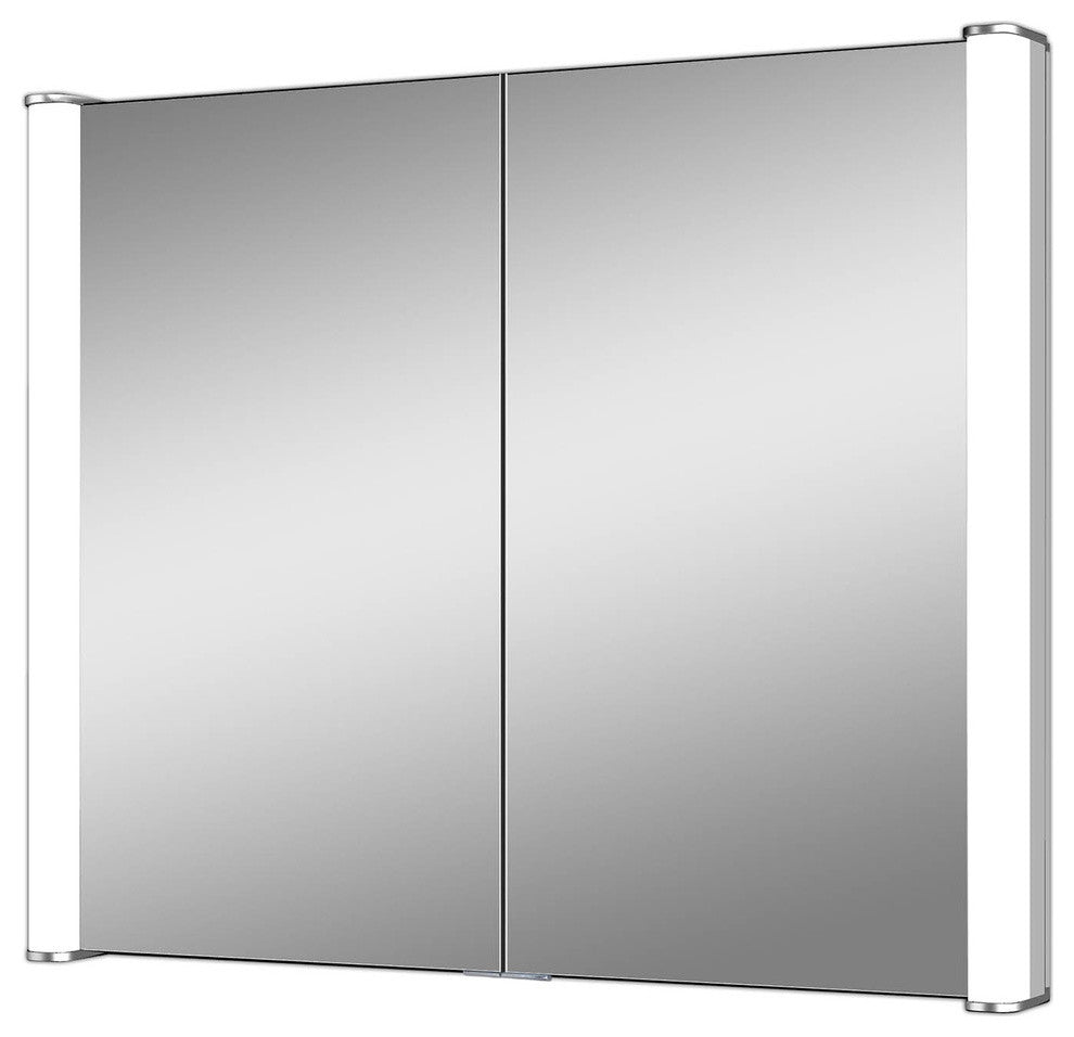 Ace 28"x28" Frameless Recessed LED Mirror Medicine Cabinet