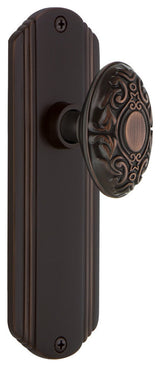 Deco Plate Single Dummy Victorian Door Knob