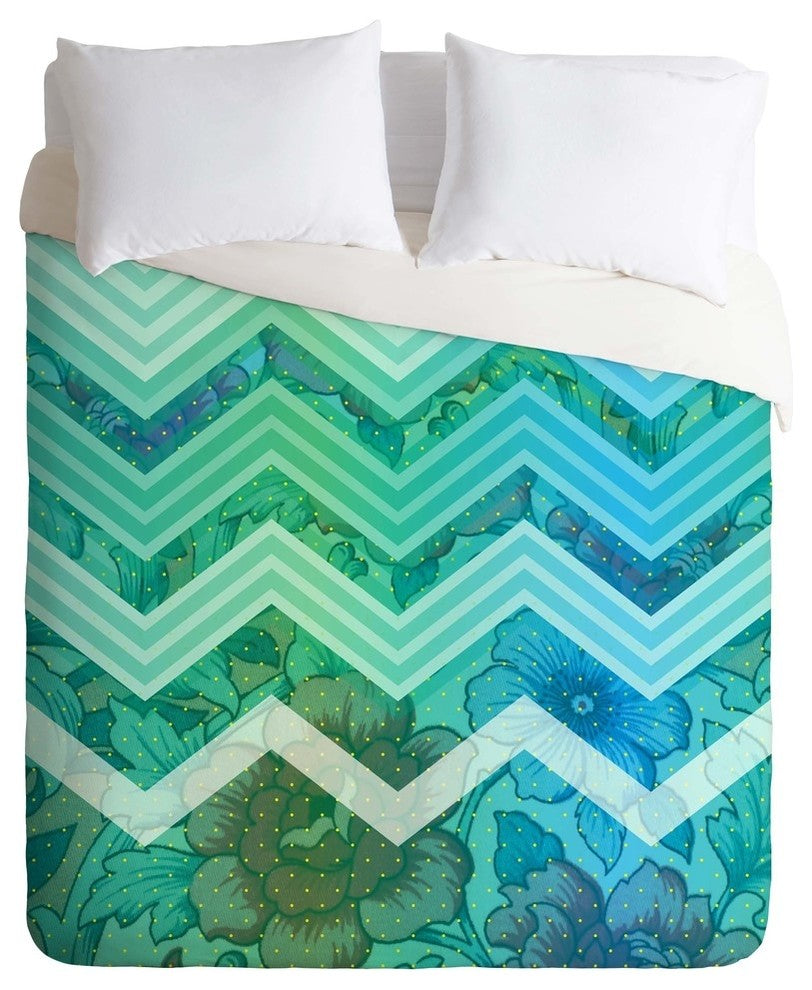 Deny Designs Gabi Azul Duvet Cover - Lightweight