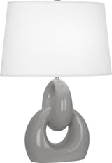 Fusion Table Lamp, Smokey Taupe