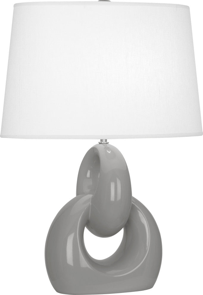 Fusion Table Lamp, Smokey Taupe