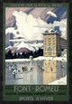 "Font-Romeu" Framed Canvas Giclee by Tony Georges Roux, 27x38"