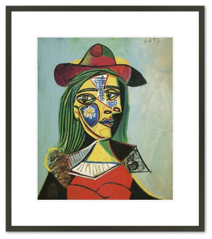 Dona amb barret i coll de pell (Marie-Therese Walter). Paris, 4 de desembre de 1