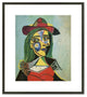 Dona amb barret i coll de pell (Marie-Therese Walter). Paris, 4 de desembre de 1