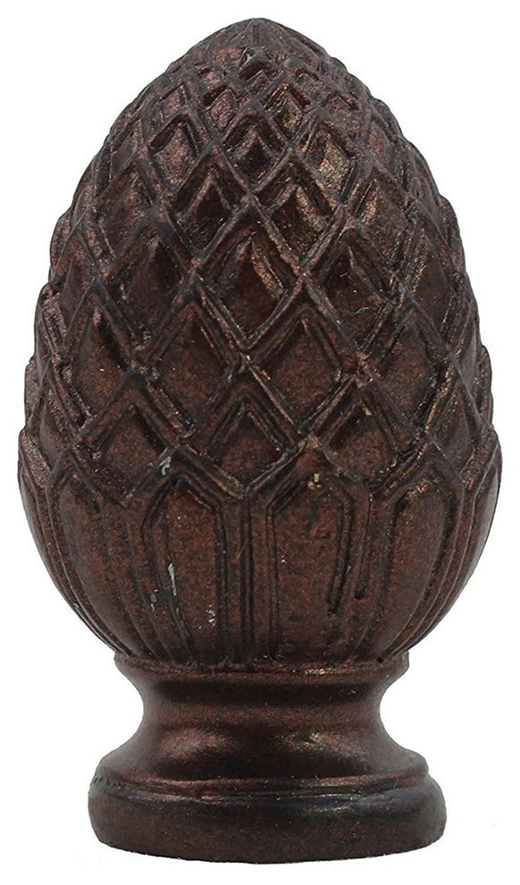 Urbanest Pineapple Lamp Finial, 2", Oil-Rubbed Bronze, Single
