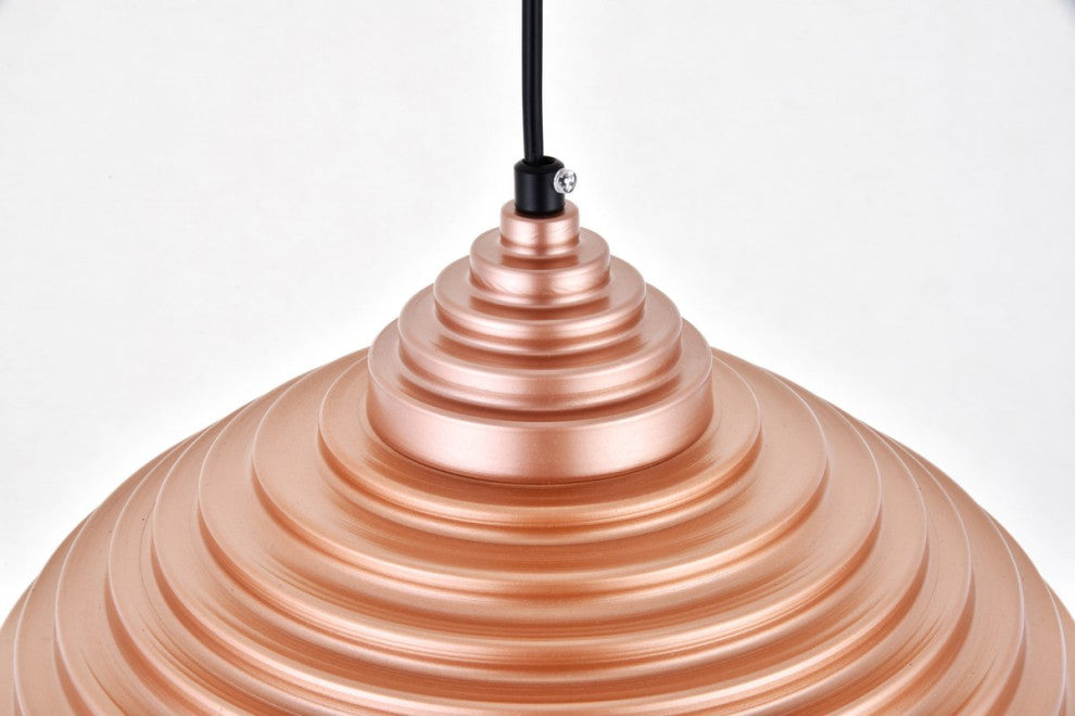 Courtney 1-Light Honey Gold Pendant