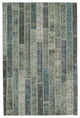 Rug N Carpet - Hand-Knotted Anatolian 6' 8" x 10' 0" Wool Patchwork Area Rug