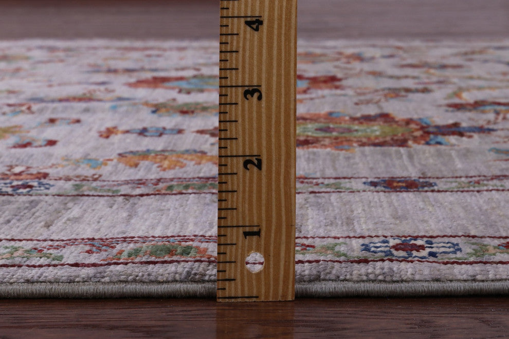 Persian Tabriz Hand Knotted Wool Rug 4' 11" X 6' 8" - Q12197