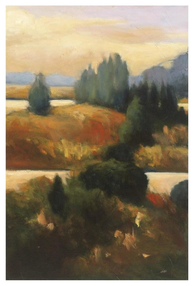 "Around the Bend" Digital Paper Print by Julia Purinton, 18"x26"