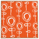 Deny Designs Rachael Taylor Contemporary Orange Framed Wall Art