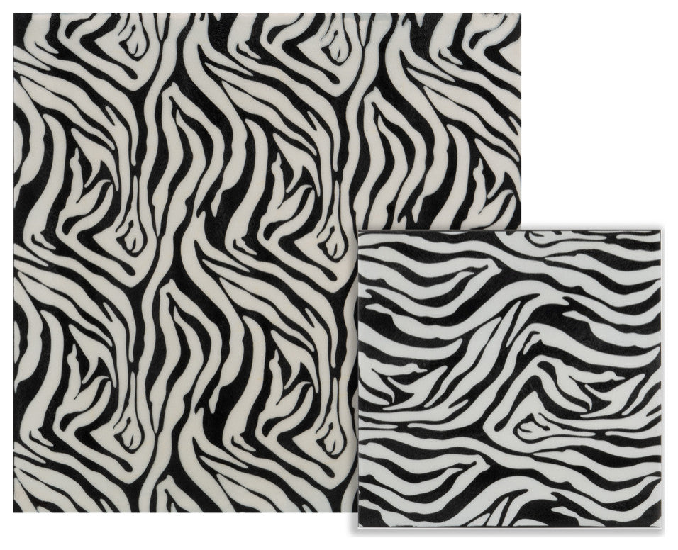 Cebra Smallall Faux Zebra Skin Wall Tile