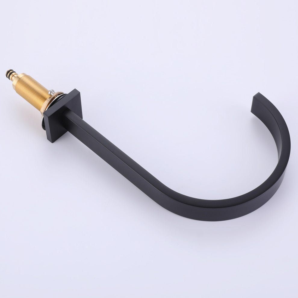 Two-Handle Widespread High Arc Bathroom Faucet