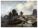 "Bridge Over The River Stour" Paper Print by Frederick William Watts, 32"x23"