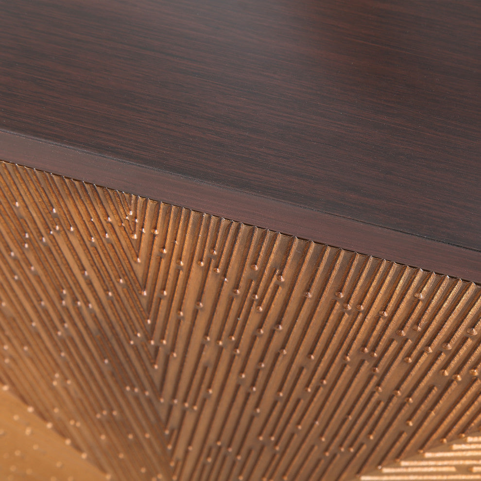 Atlas Spiral Textured Sideboard