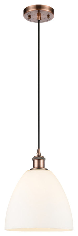 Innovations 516-1P-AC-GBD-91 1 Light Mini Pendant, Antique Copper