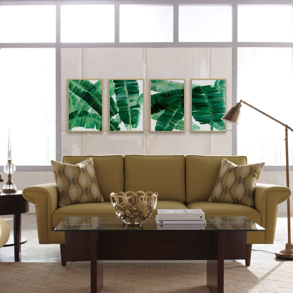 New Orleans III Quadriptych, 64x24