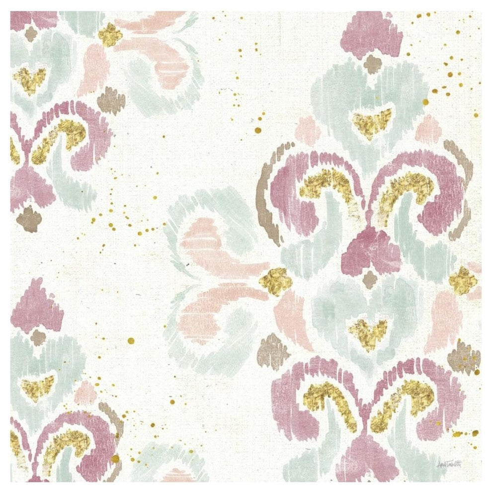 "Soft Deco II" Digital Paper Print by Anne Tavoletti, 26"x26"