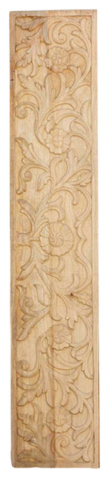 Carved Wood Indian Wall Art