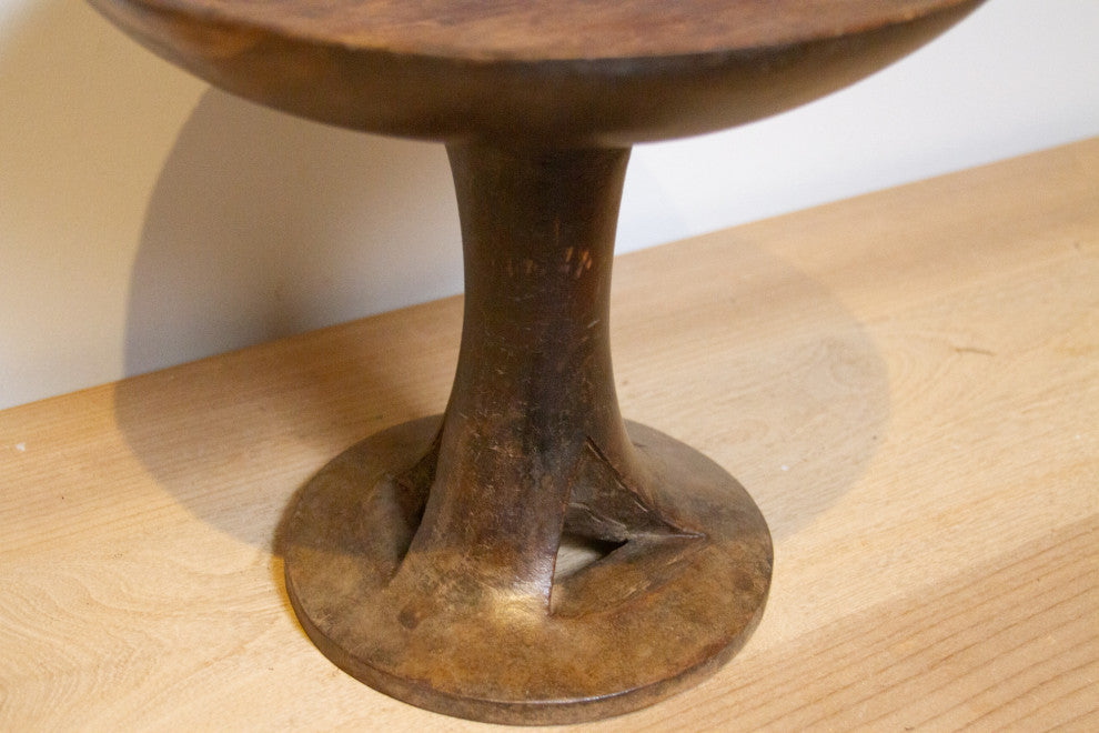 Small Vintage Naga Round Table