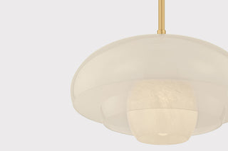 Hudson Valley Lighting Auburndale Pendant, Aged Brass