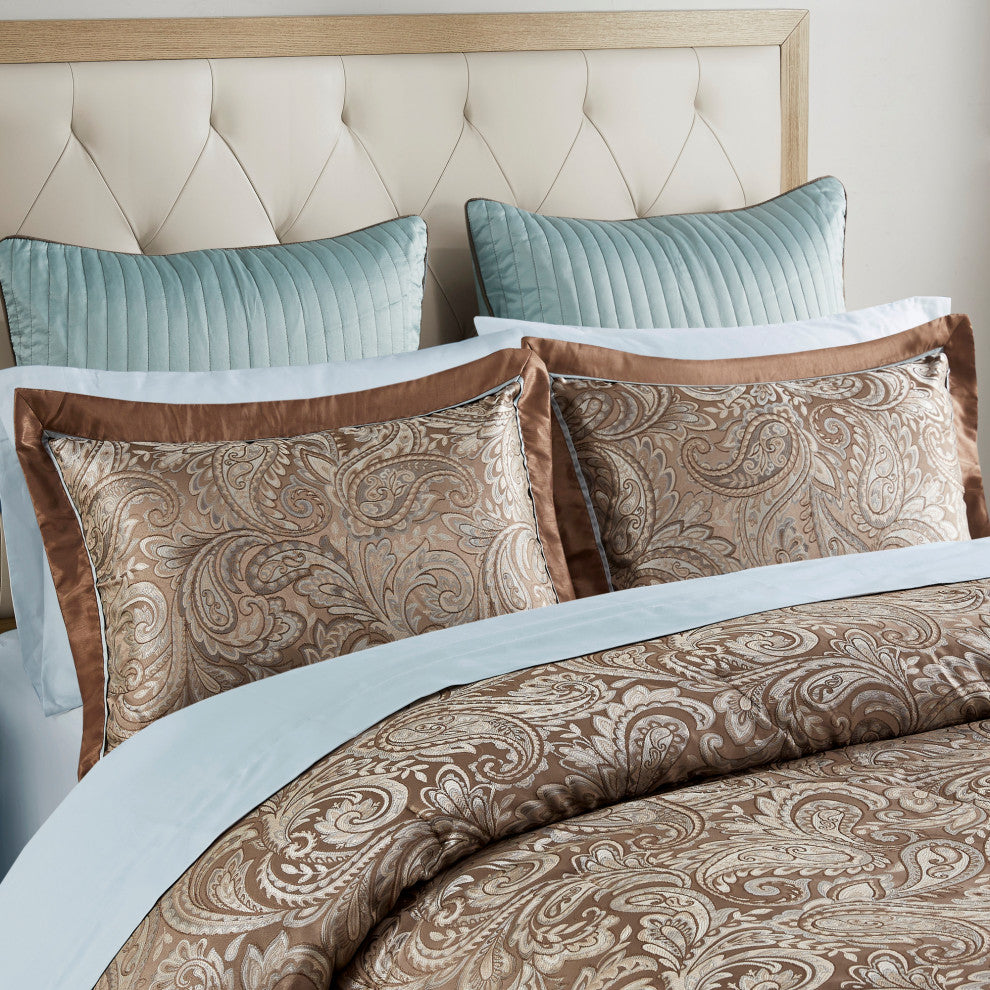 Madison Park Jacquard 12-Piece Set, Queen