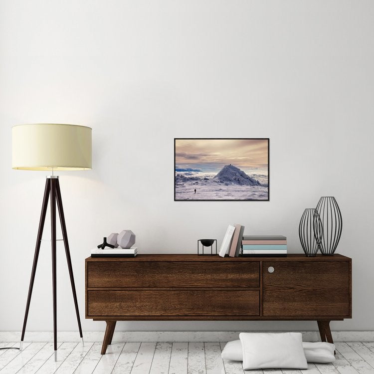 "Follow The Leader" Framed Canvas Giclee by Veselin Malinov, 31x20"