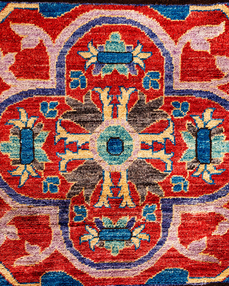 Eclectic, One-of-a-Kind Handmade Area Rug Brown, 17' 7" x 12' 3"