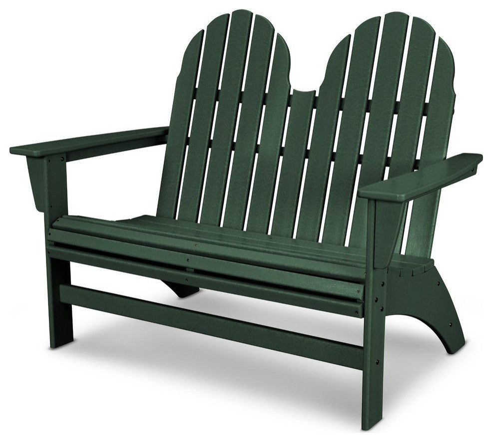 Vineyard Adirondack Bench, Green