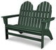 Vineyard Adirondack Bench, Green