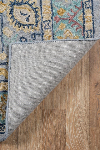 Momeni Tangier Tan30 Rug, Blue, 2'3"x8'0" Runner