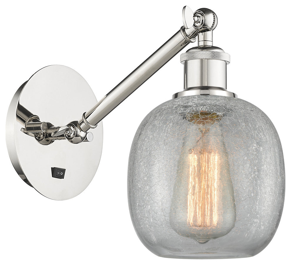 Innovations 317-1W-PN-G105-LED 1-Light Sconce, Polished Nickel