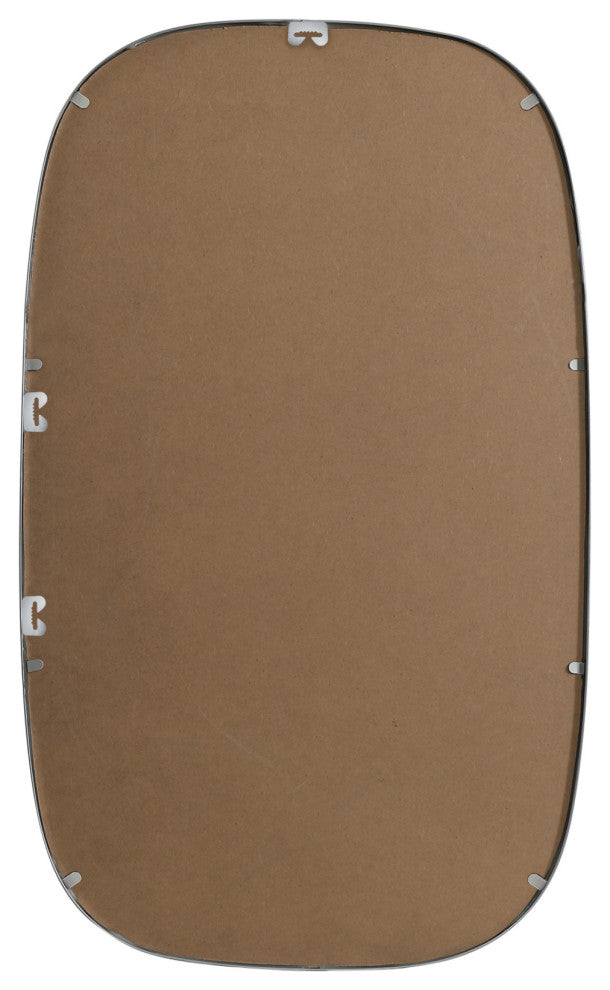 Elegant Lighting MR2B2440 Brynn 24" W x 40" H Modern Oval - Black