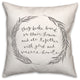 They Broke Bread, Their Homes 18x18 Spun Poly Pillow
