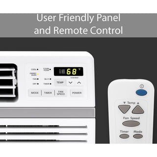 24,500 BTU Window Smart Air Conditioner With Remote