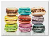 Jennifer Redstreake '9 Macarons' Canvas Art, 18x24