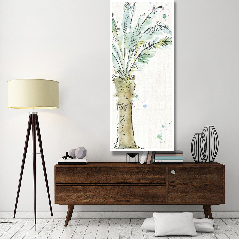 "Palm Passion VI no Words" Digital Paper Print by Anne Tavoletti, 32"x77"